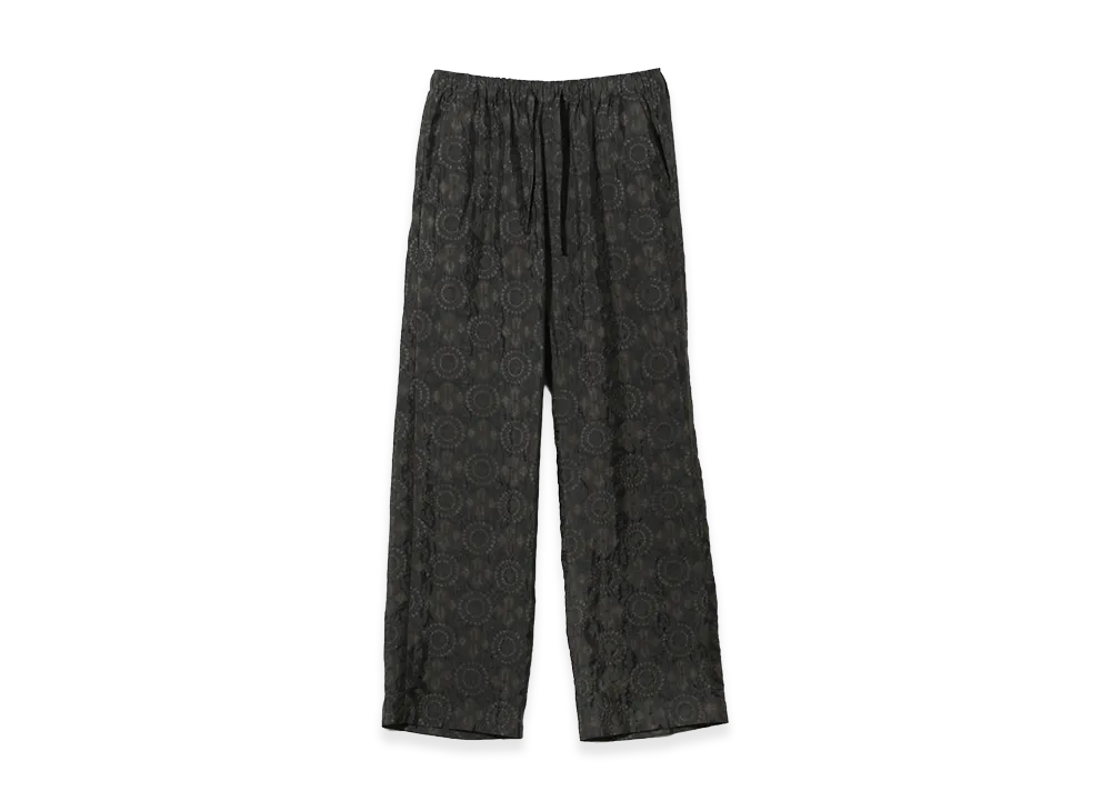 NEEDLES String Easy Pant Cross Jacquard "Olive"