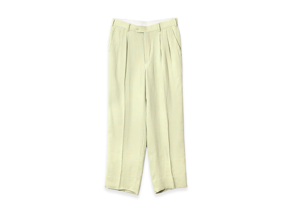 NEEDLES Two Tuck Trouser Stripe Karsey "Ecru"