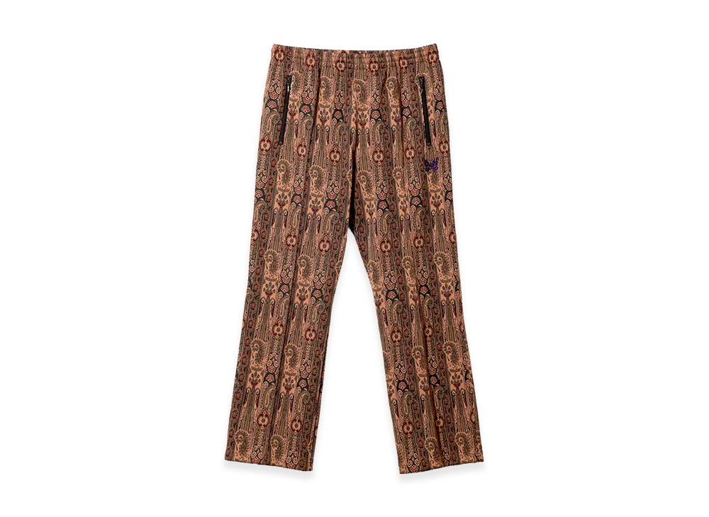 NEEDLES Track Pant Poly Jacquard "Orange"