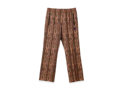 NEEDLES Track Pant Poly Jacquard "Orange"
