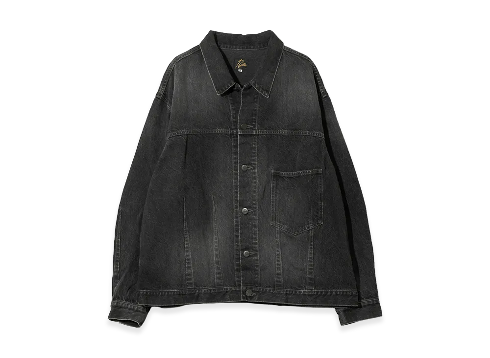 NEEDLES Darts Bottom Jean Jacket 12OZ Denim "Black"
