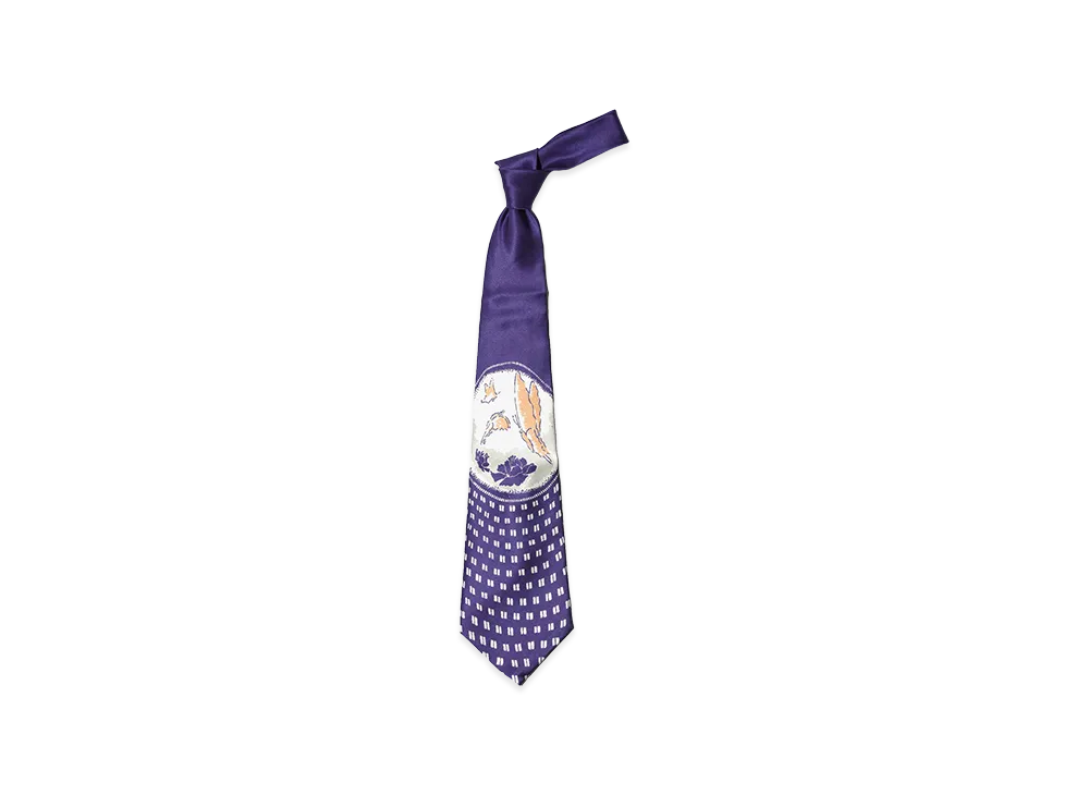 NEEDLES Neck Tie Silk Satin "Purple"