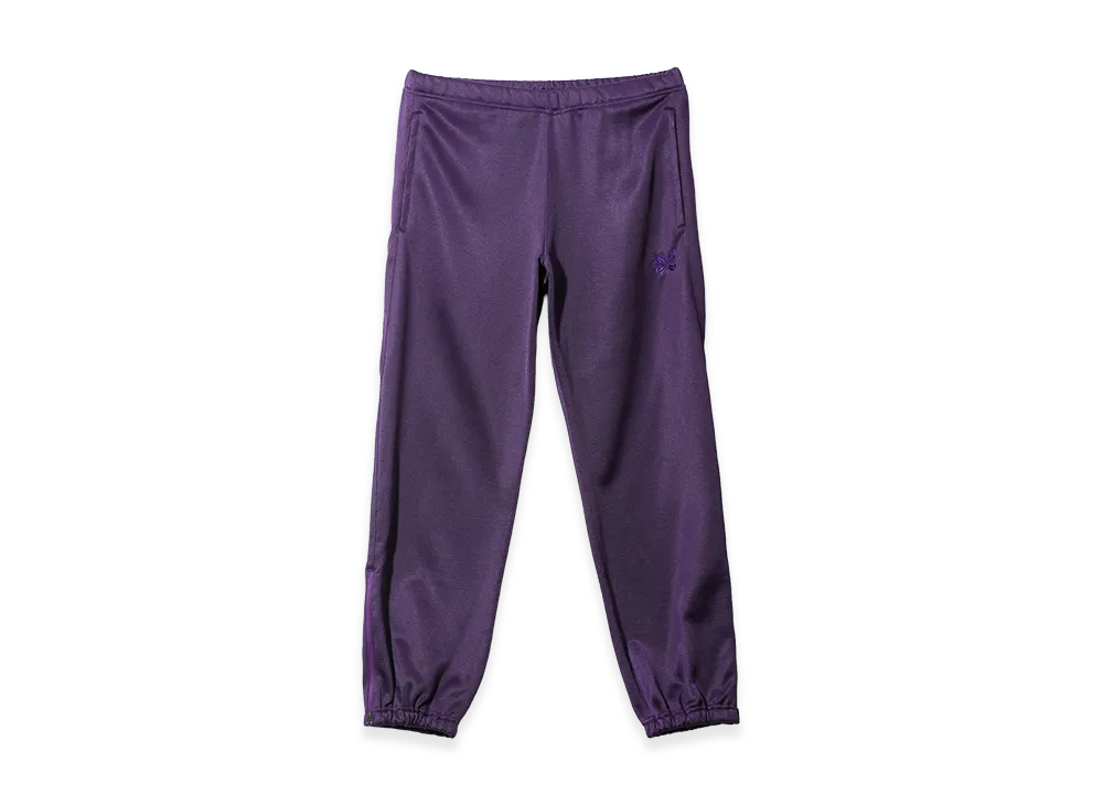 NEEDLES Zipped Sweat Pant Bright Jersey "Purple"
