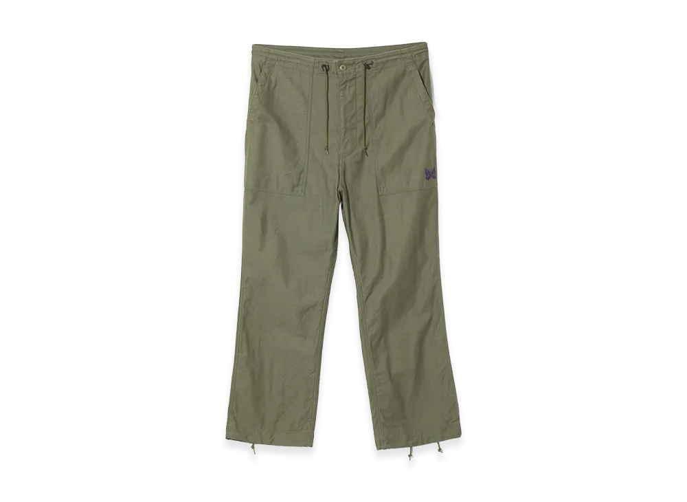 NEEDLES String Fatigue Pant Reversed Sateen "Olive"