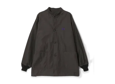 NEEDLES Army Shirt Reversed Sateen "Black"