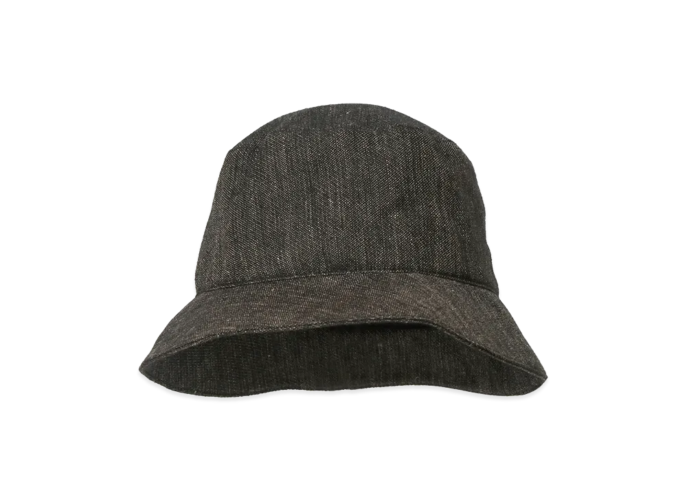 NEEDLES Bucket Hat Linen Wool Twill "Black"