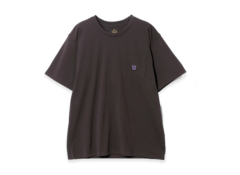 NEEDLES S/S Crew Neck Tee Poly Jersey "Dark Purple"