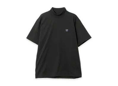 NEEDLES S/S Mock Neck Tee Poly Jersey "Black"