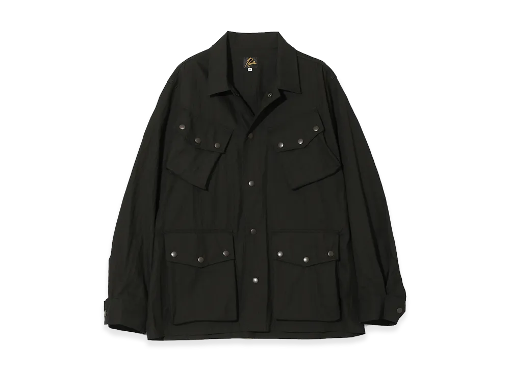 NEEDLES Jungle Fatigue Jacket C/N Oxford "Black"