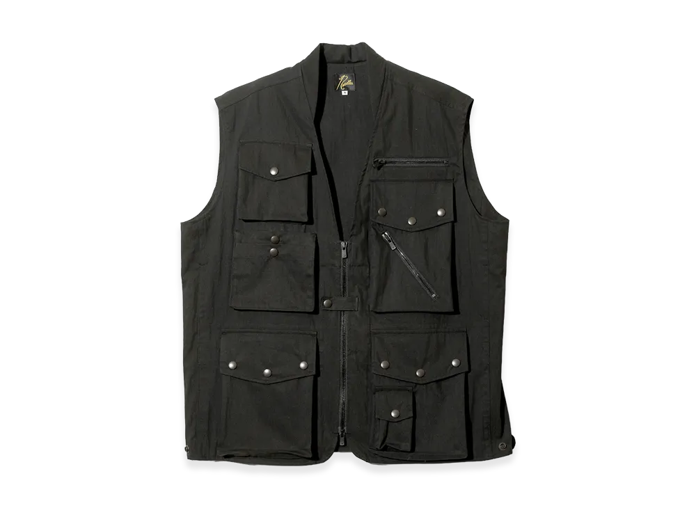 NEEDLES Field Vest C/N Oxford "Black"