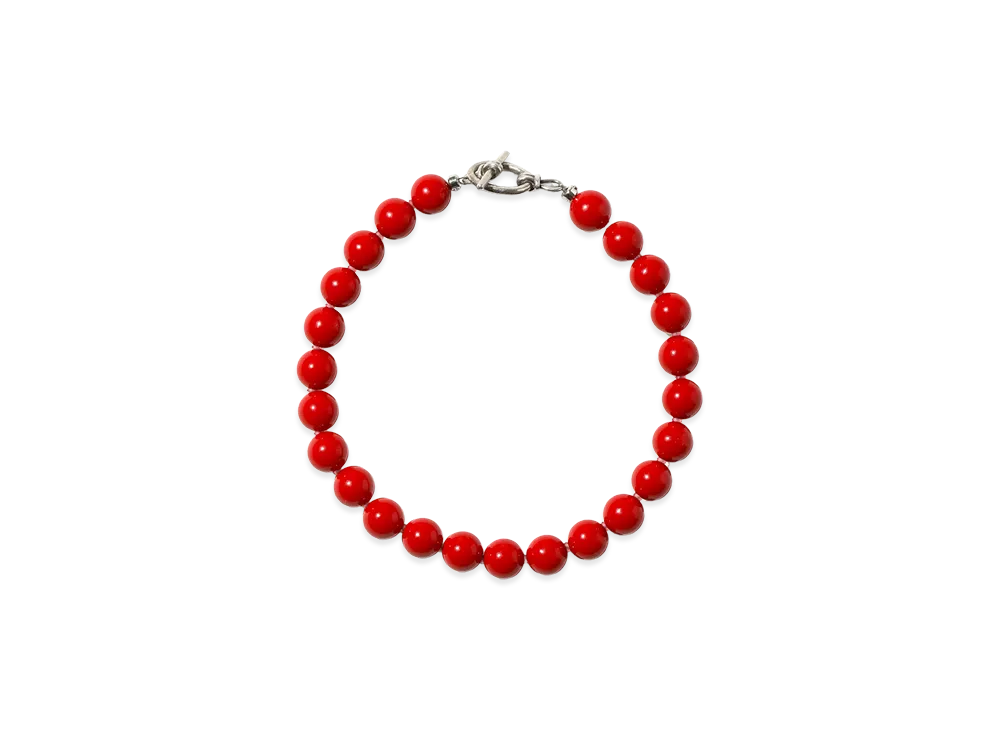 NEEDLES Bracelet Red Coral "Red"