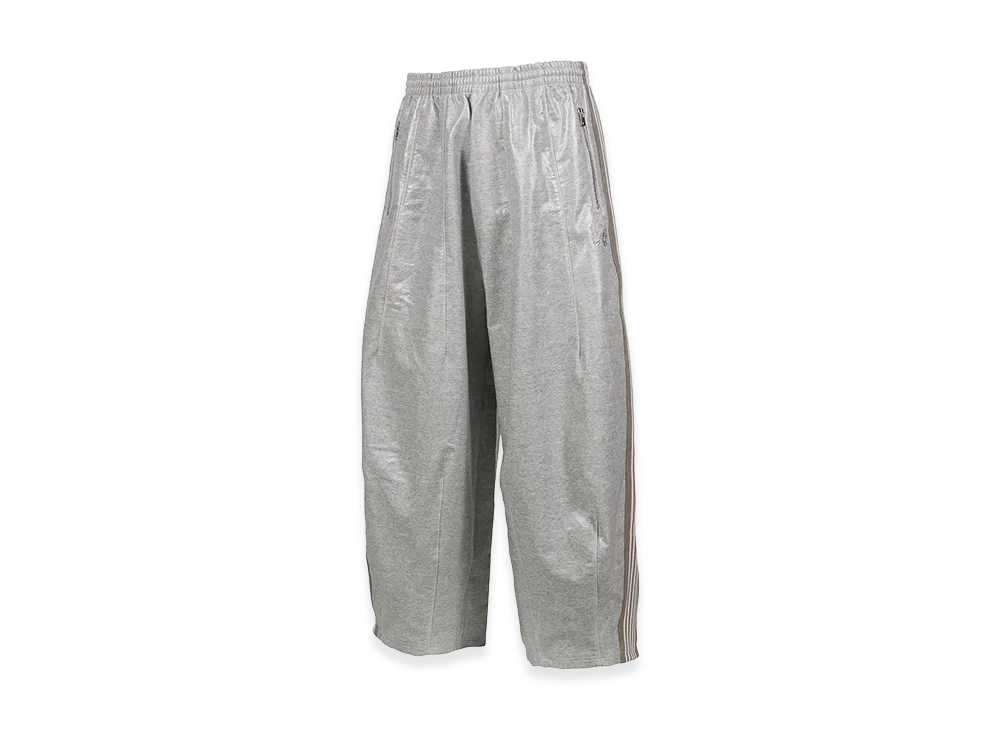 NEEDLES x NUBIAN H.D. Track Pant - Cotton Jersey / Coating (Exclusive) "Grey"