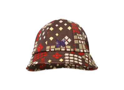 NEEDLES Bermuda Hat - Poly Jacquard "Brown"