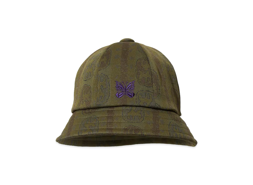 NEEDLES Bermuda Hat - Poly Jacquard "Olive"