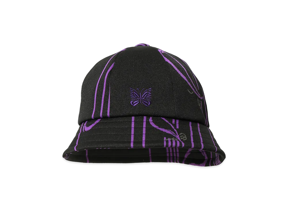 NEEDLES Bermuda Hat - Poly Jacquard "Black"