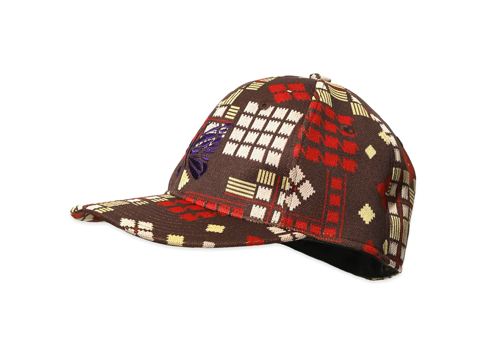 NEEDLES Baseball Cap - Poly Jacquard "Brown"