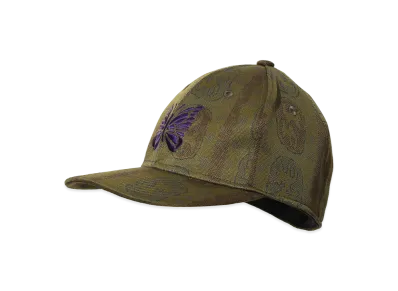 NEEDLES Baseball Cap - Poly Jacquard "Olive"