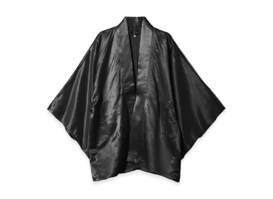NEEDLES Haori Jacket - Acetate Sateen "Black"