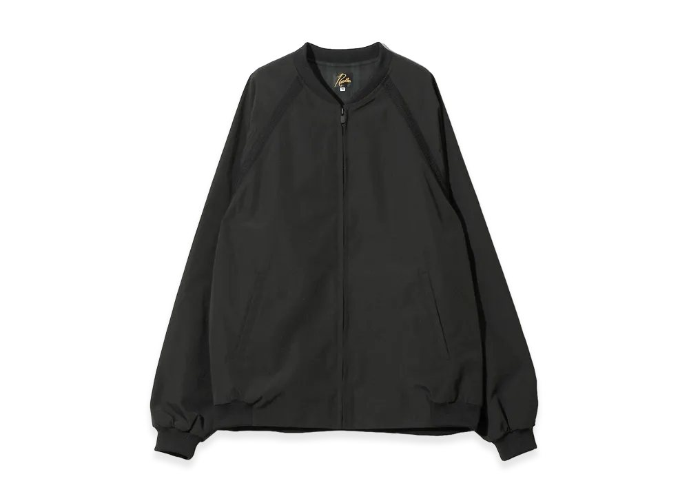 NEEDLES Knit Insert Sports Jacket - PE/C Typewriter "Black"