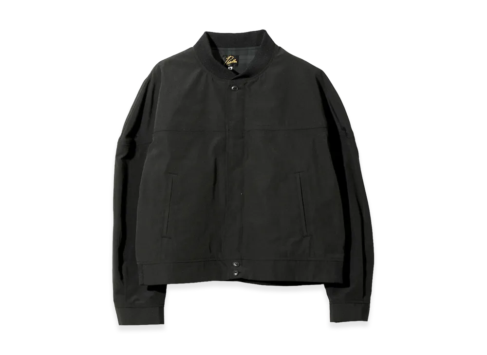 NEEDLES Cap Shoulder Sports Jacket - PE/C Typewriter "Black"