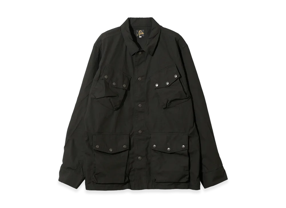NEEDLES Jungle Fatigue Jacket - Cotton Ripstop "Black"
