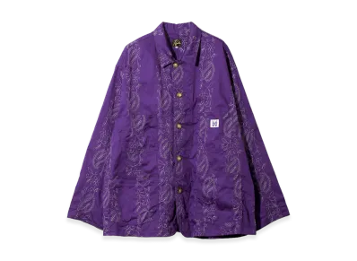 NEEDLES Coverall - Embroidered Twill "Purple"