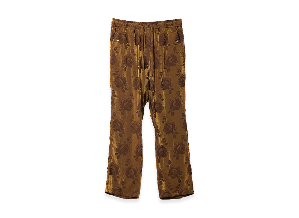 NEEDLES Cowboy String Pant - Rose Jacquard "Brown"