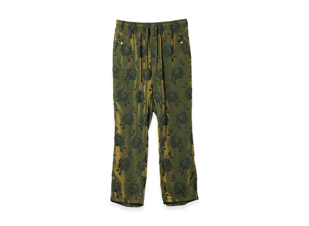 NEEDLES Cowboy String Pant - Rose Jacquard "Green"