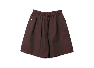 NEEDLES String Cowboy H.D. Short - Micro Shadow Plaid "Burgundy"