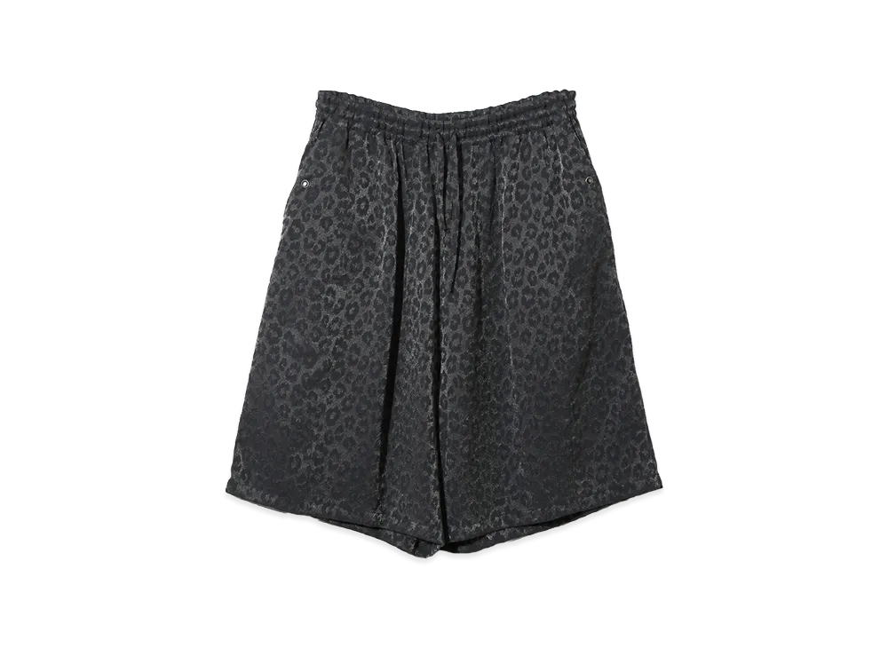 NEEDLES String Cowboy H.D. Short - Rayon Leopard Jacquard "Navy"