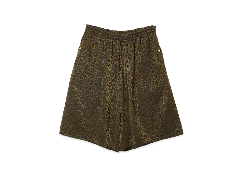 NEEDLES String Cowboy H.D. Short - Rayon Leopard Jacquard "Gold"