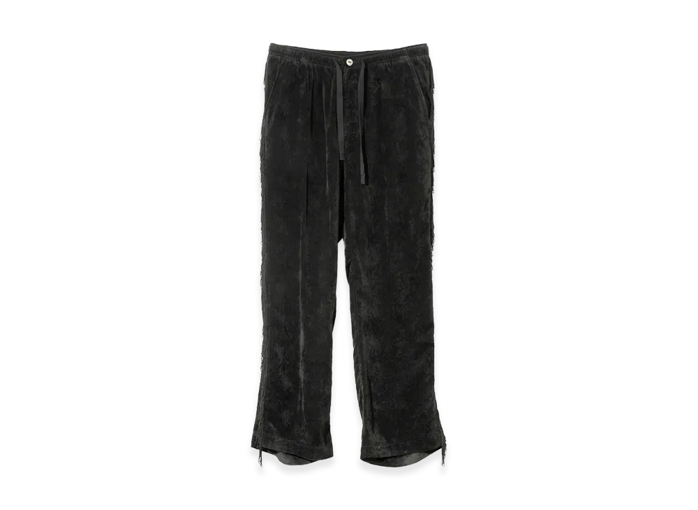NEEDLES Fringe String Pant - Rayon Corduroy "Black"