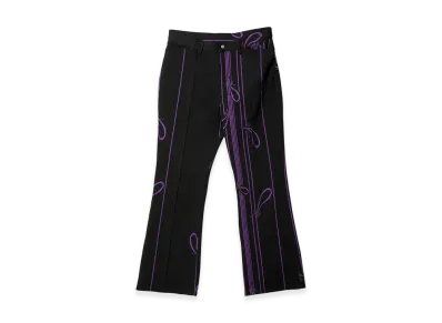 NEEDLES Boot-Cut Jean - Poly Jacquard "Black"