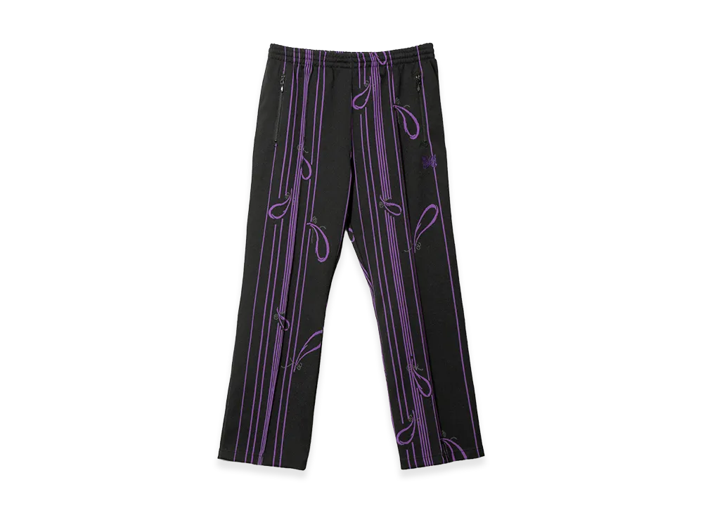 NEEDLES Track Pant - Poly Jacquard "Black"