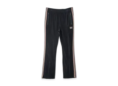 NEEDLES Narrow Track Pant - C/PE Velour "Steel Blue"