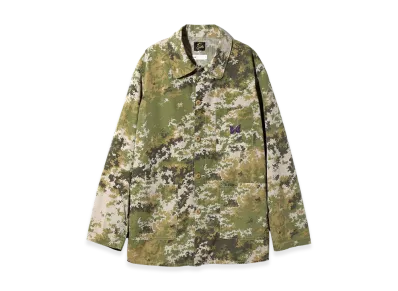NEEDLES x ts(s) D.N. Coverall - Garment Dye / Camo "Lt. Grey"