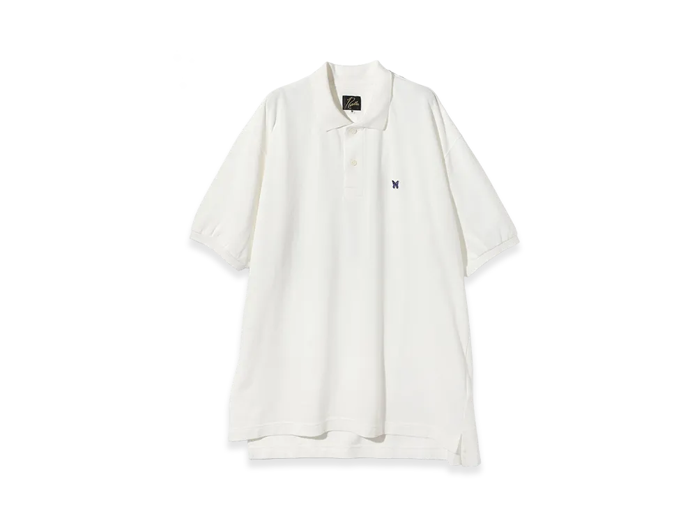 NEEDLES x ts(s) Big Polo Shirt "White"