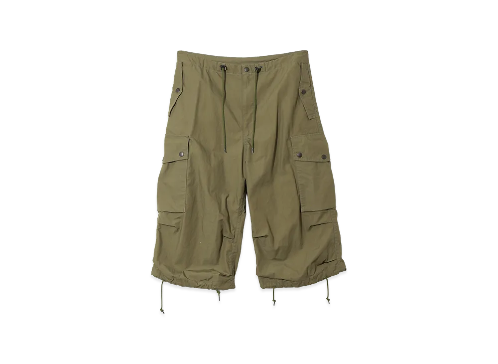 NEEDLES Field Short - Cotton Ripstop "Olive"