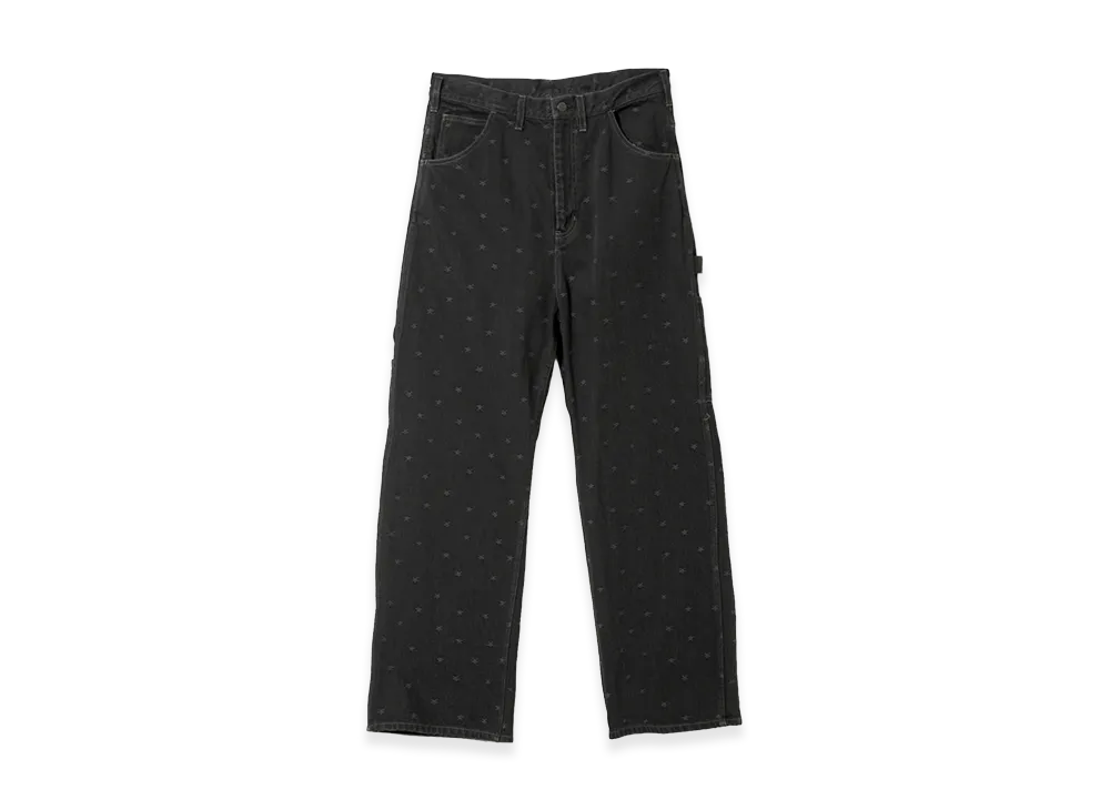 NEEDLES Painter Pant - 13oz Denim Jacquard "Black"