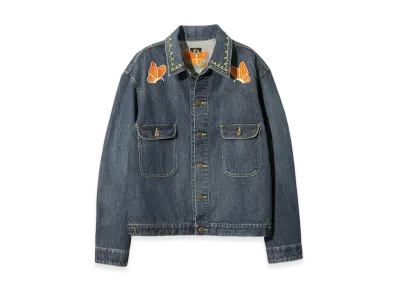 NEEDLES Papillon Emb. Jean Jacket - 12oz Denim "Indigo"