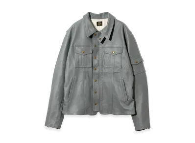 NEEDLES Southern Jacket - Sheepskin "Grey"