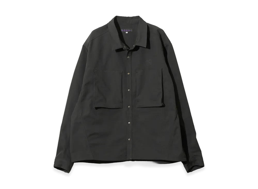 NEEDLES Extreme Shirt - Poly Stretch Oxford "Black"