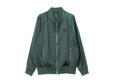 NEEDLES Dolman Sleeve Track Jacket - Bright Jersey "Dark Green"