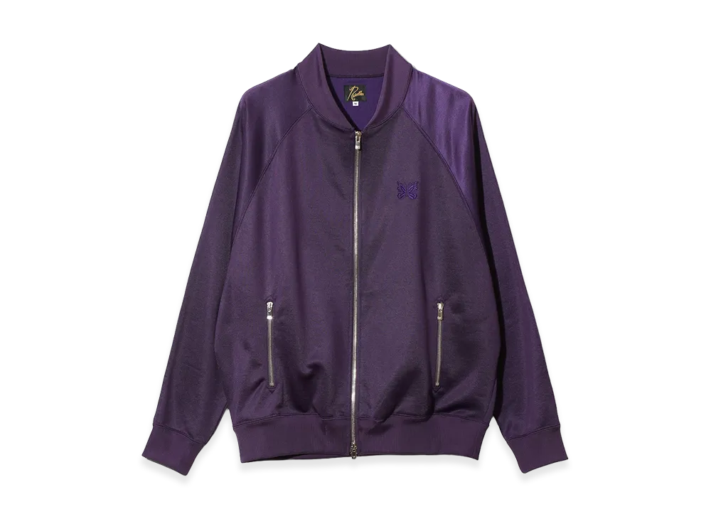 NEEDLES Dolman Sleeve Track Jacket - Bright Jersey "Purple"