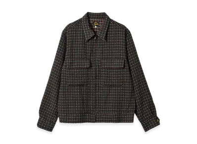 NEEDLES Sports Jacket - Dobby Square "Black/Small"