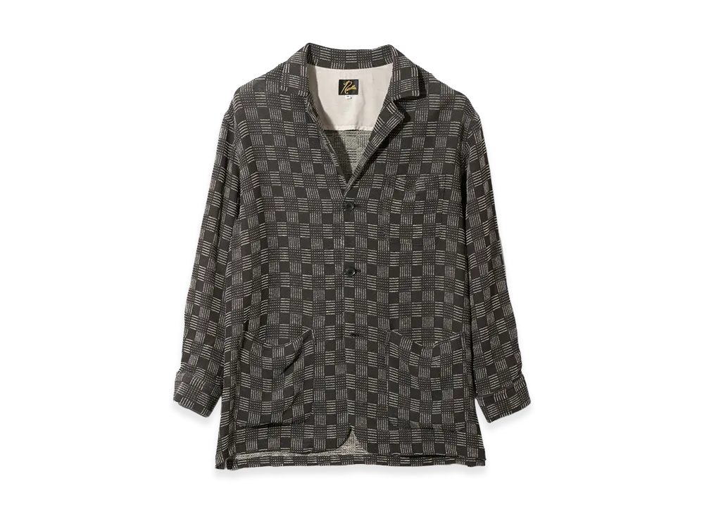NEEDLES Easy Jacket - Ratine Jacquard "Plaid"