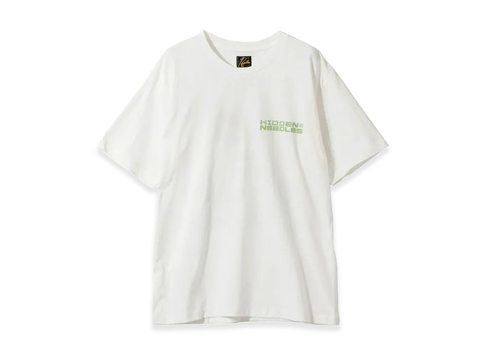 NEEDLES x HIDDEN NY S/S Crewneck T-Shirt "Natural"