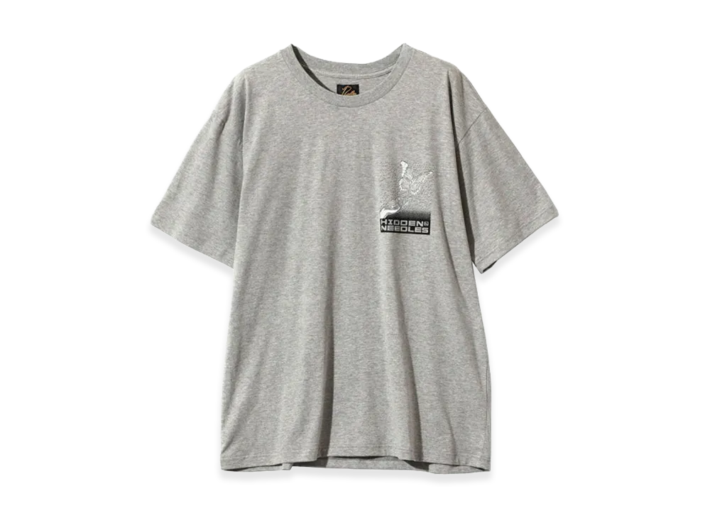 NEEDLES x HIDDEN NY S/S Crewneck T-Shirt "Grey"