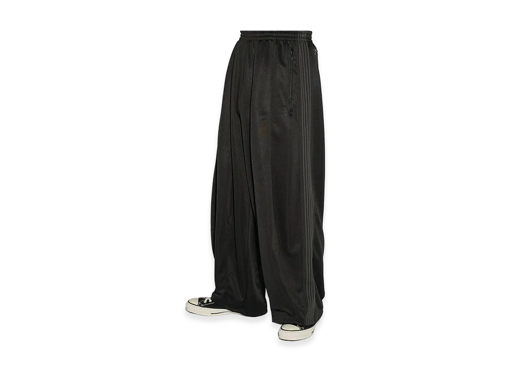 NEEDLES x STUDIOUS H.D. Track Pant - Poly Smooth "Black"