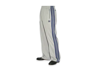 NEEDLES x STUDIOUS Track Pant - Poly Smooth "Grey"